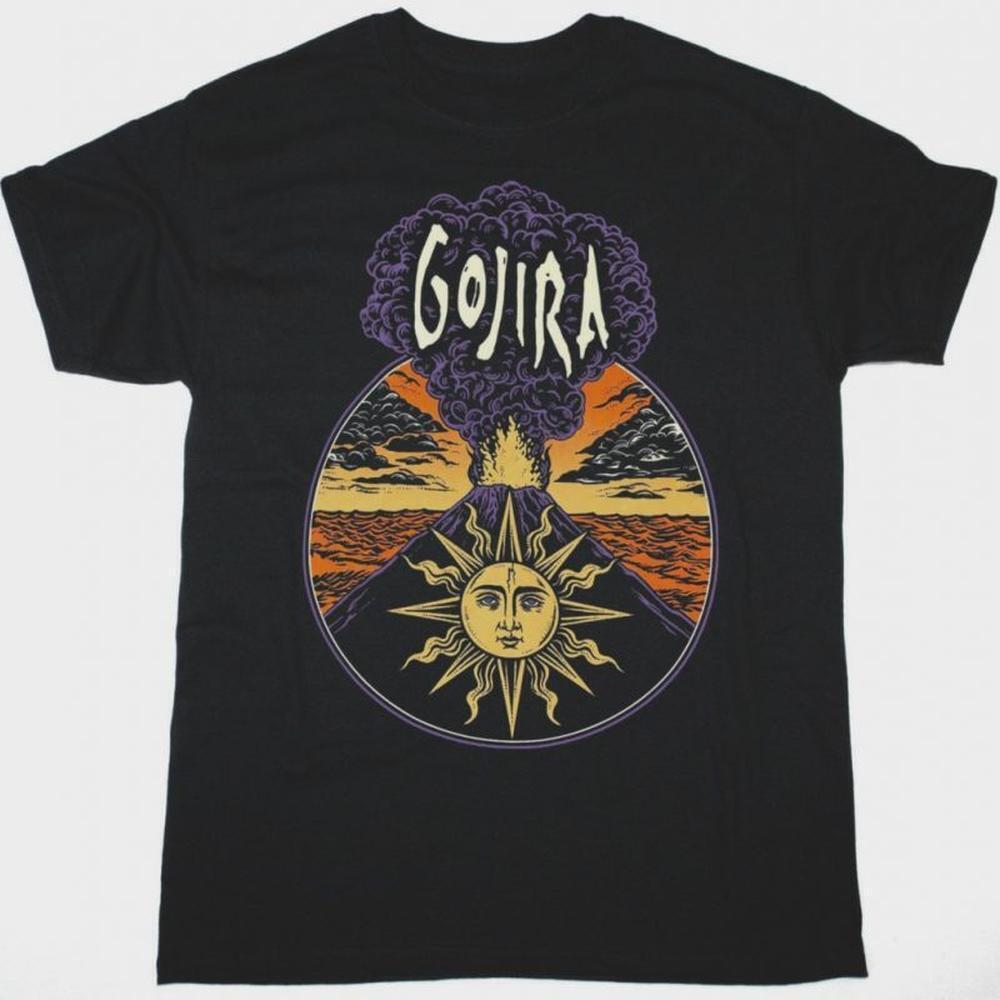 Gojira Magma Sun New Black T Shirt
